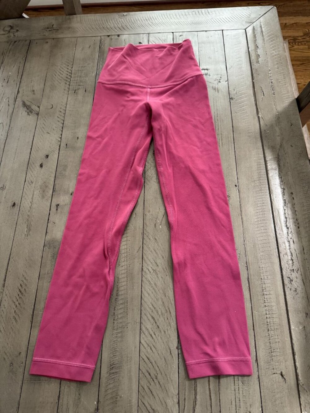 Lululemon Align High-Rise Crop 23" Mulled Wine Pink Size 0